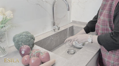 Esila Scolapiatti da Appoggio in Acciaio Inossidabile